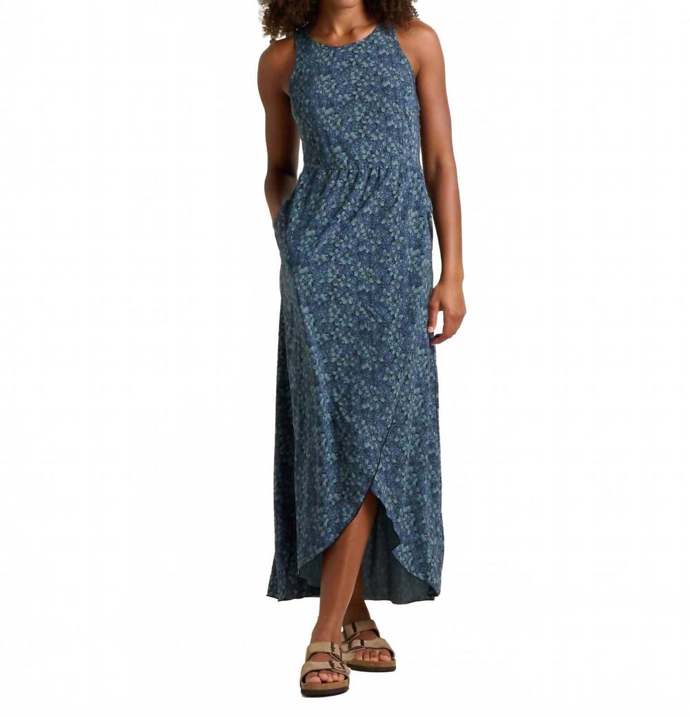 NEW TOAD&CO sunkissed maxi dress in ink print